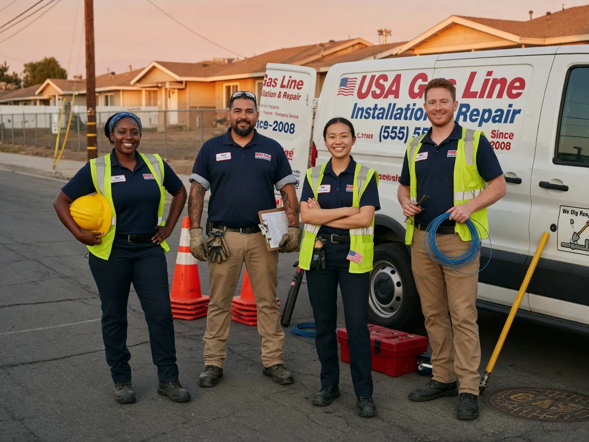 Gas Line Installation company in New Weston, OH